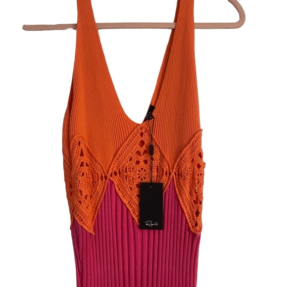 NWT Rails Taryn Colorblock Dress MIDI - Picture 3 of 5